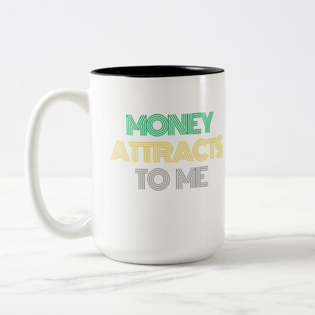 Geld macht mir eine Tasse (Links)