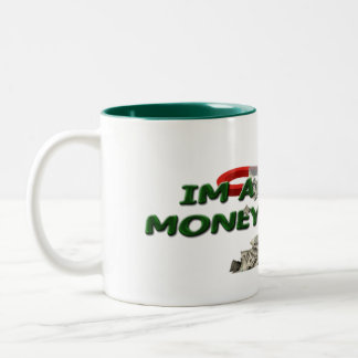 Geld-Magnet-Tasse Zweifarbige Tasse