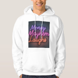 Geld Mayhem lacht. Hoodie
