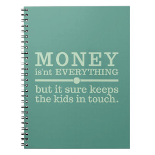 GELD-Notebook Notizblock