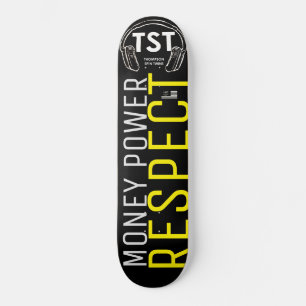 GELD POWER ACHTUNG Skateboard