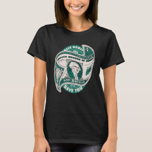 Geld Rette US-Dollar T-Shirt