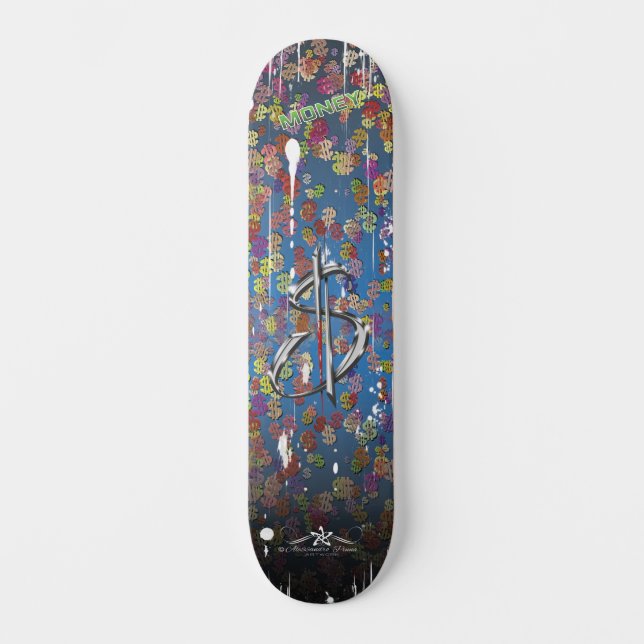 GELD SKATEBOARD (Vorderseite)