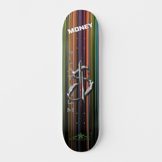 GELD SKATEBOARD (Vorderseite)