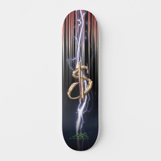 GELD SKATEBOARD (Vorderseite)