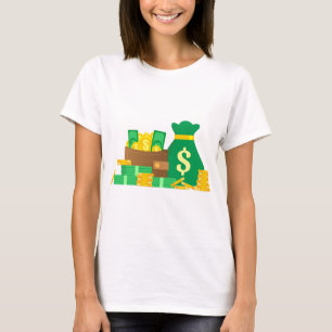 Geld 🤑 Spaß😊 und Humor, T-Shirt 👕