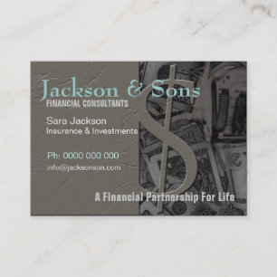 Geld-Spezialisten-großes Geschäft Karten