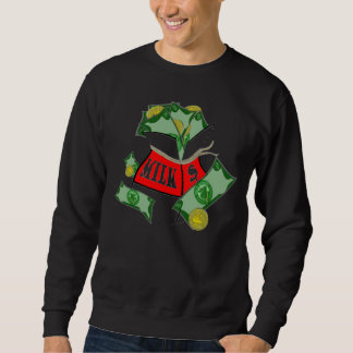 Geld-Tasche Sweatshirt