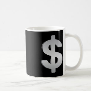 Geld und Währung Kaffeetasse
