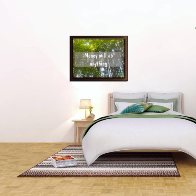 Geld wird alles tun Inspiration Poster (Von Creator hochgeladen)