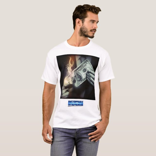 Geld, zum des Shirts zu brennen (Vorne ganz)