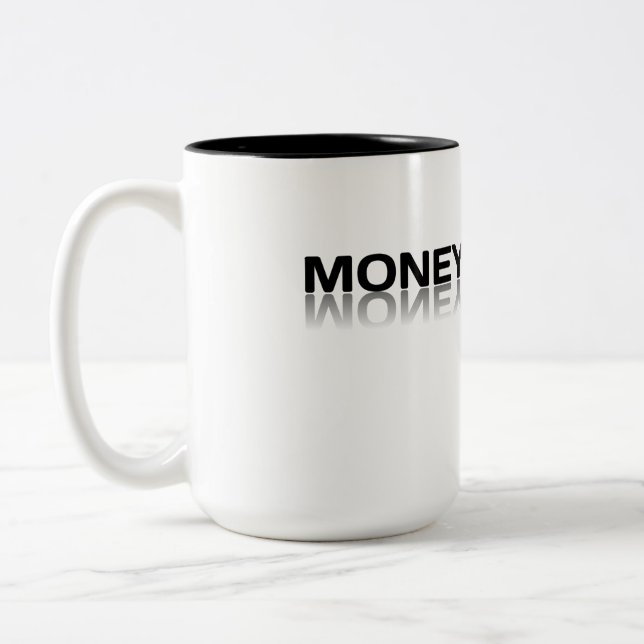 Geld Zweifarbige Tasse (Links)