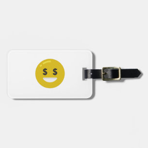 Geldauge Emoji Gepäckanhänger