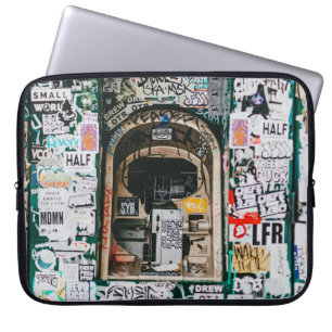 Geldautomat mit GRAFFITI Laptopschutzhülle