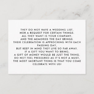 Geldbaum/Einladung Begleitkarte