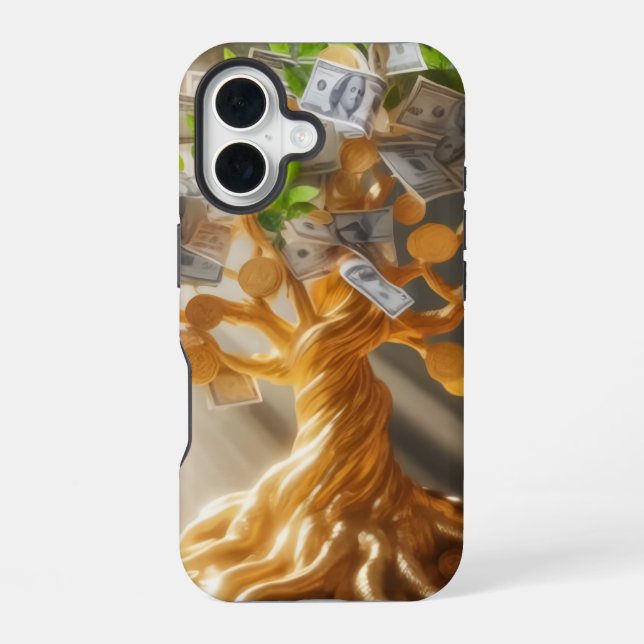 Geldbaum  iPhone 16 hülle (Rückseite)