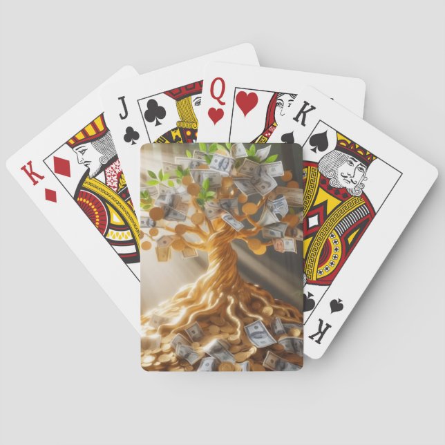 Geldbaum  spielkarten (Rückseite)