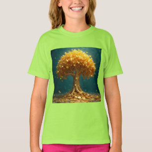 Geldbaum-Wanduhr T-Shirt
