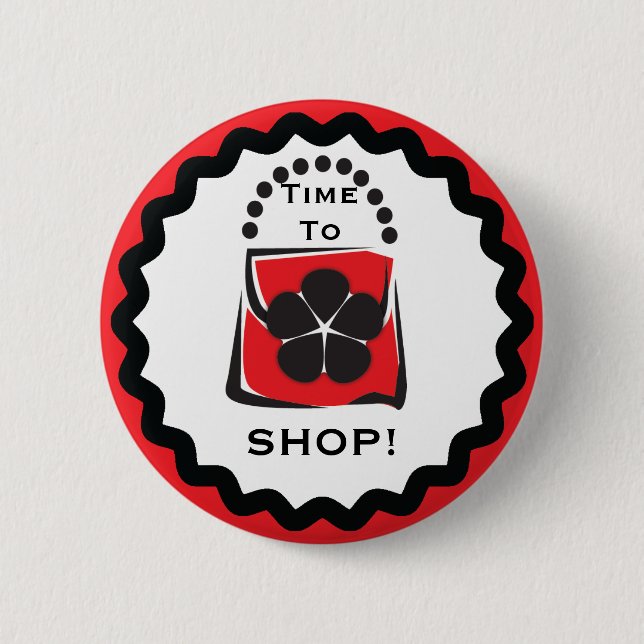 Geldbeutel-Knopf Button (Vorderseite)