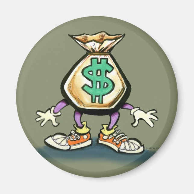 Geldbeutel Magnet (Vorne)