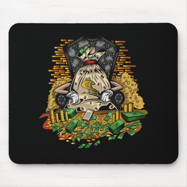 Geldbeutel Mousepad (Vorne)