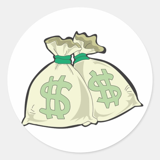 Geldbeutel Stickers (Vorderseite)