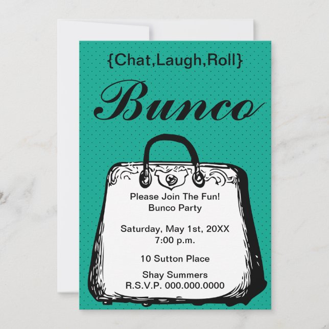 Geldbörse Einladung (Vorderseite)