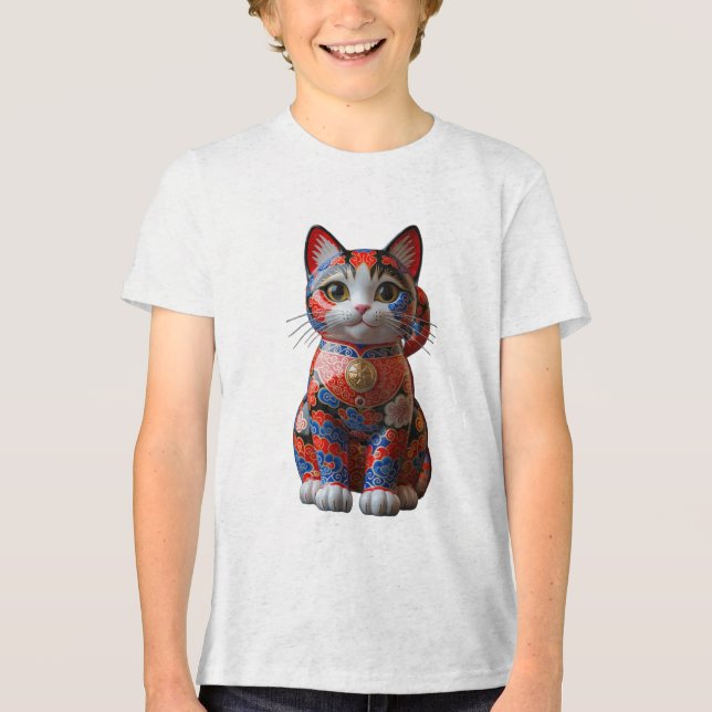 Geldkatze Tri-Blend Shirt (Vorderseite)