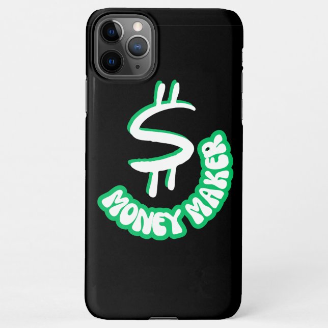 Geldmaker iPhone Case Hülle (Rückseite)