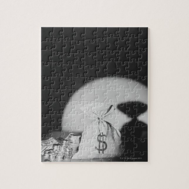 Geldsack Puzzle (Vertikal)