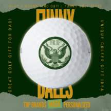 Geldspiel Golf Vater Initialen Vintage Dollar Adle