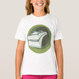 Geldstapel Bargeld Grüne Rücken T-Shirt