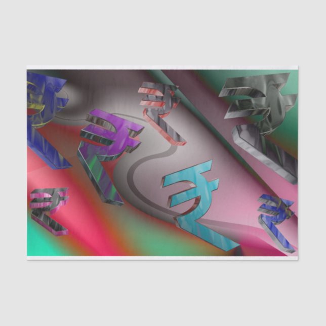 Geldzeichenpapier Seidenpapier (Vorderseite)