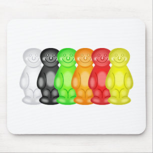 Gelee-Baby-Gruppe Mousepad