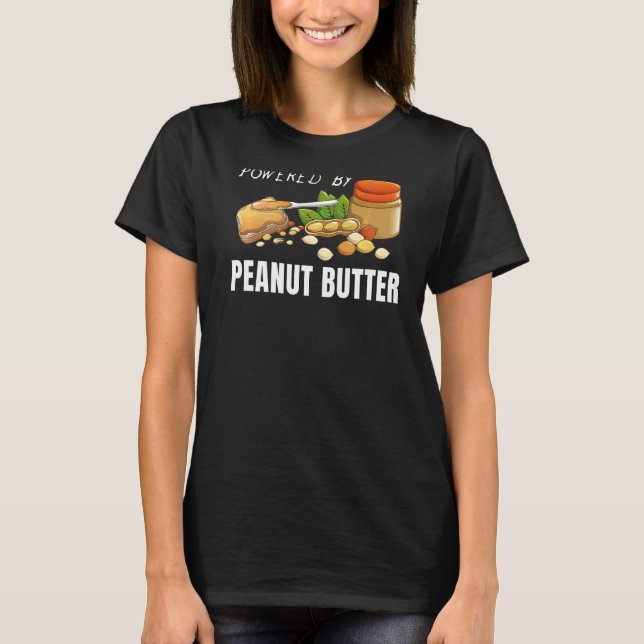 Gelee-Grafik mit Erdnuss-Butter T-Shirt (Vorderseite)