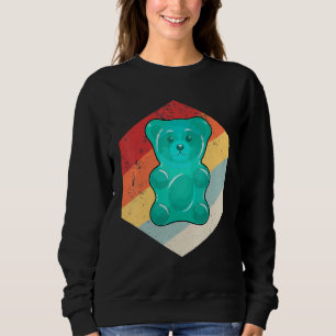 Gelee-Gummi-T-Shirt Weiche Süßigkeiten Fruchtig Sa Sweatshirt