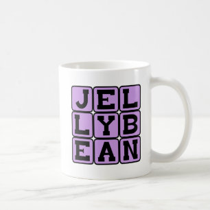 Geleebonbon, aromatisierte Süßigkeit Kaffeetasse