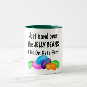 Geleebonbon Zweifarbige Tasse