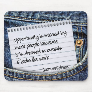 Gelegenheit inspirierend Mousepad