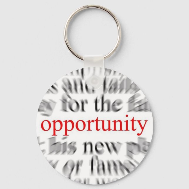 Gelegenheit Schlüsselanhänger (Vorderseite)