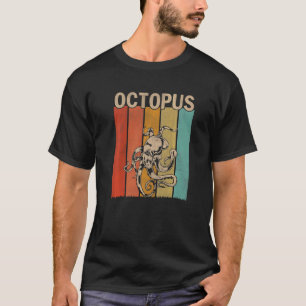 Gelegentlich Selten Frauen Niedlicher Oktopus T-Shirt