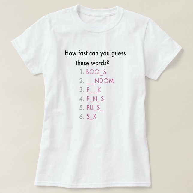 gelegentlich T-Shirt (Design vorne)