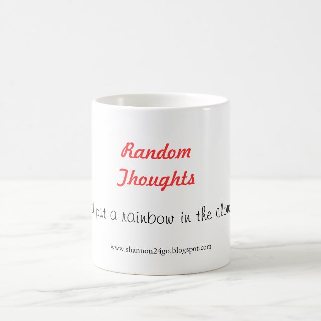 Gelegentliche Gedanken - Tasse (Mittel)