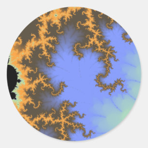 Gelegentliche Million 018 Runder Aufkleber