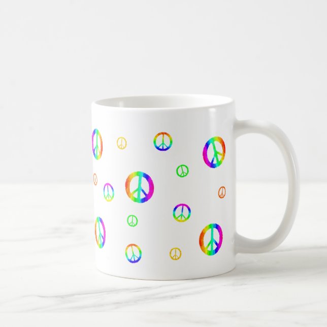 Gelegentliche Zeichen des Friedens Tasse (Rechts)
