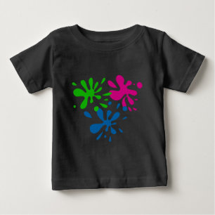 Gelegentliches Splats Baby T-shirt