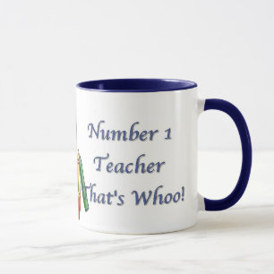 Gelehrtenschale - Nummer 1 Lehrercup Tasse