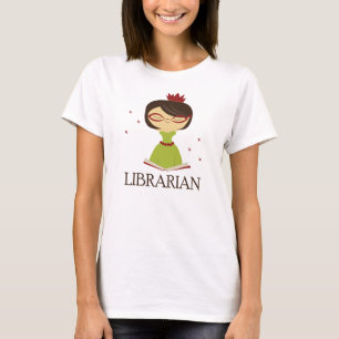 Gelehrtes Bibliothekar-Bibliotheks-Geschenk T-Shirt