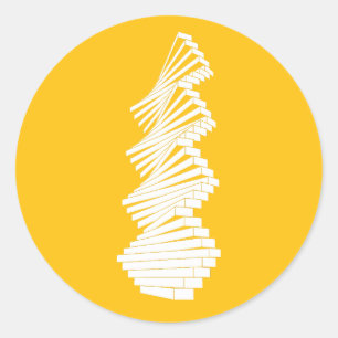 Gelenkwand Runder Aufkleber