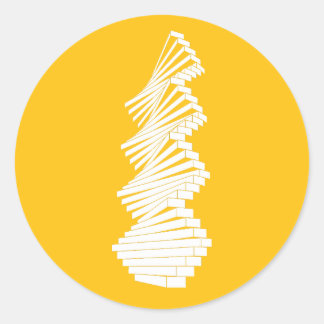 Gelenkwand Runder Aufkleber